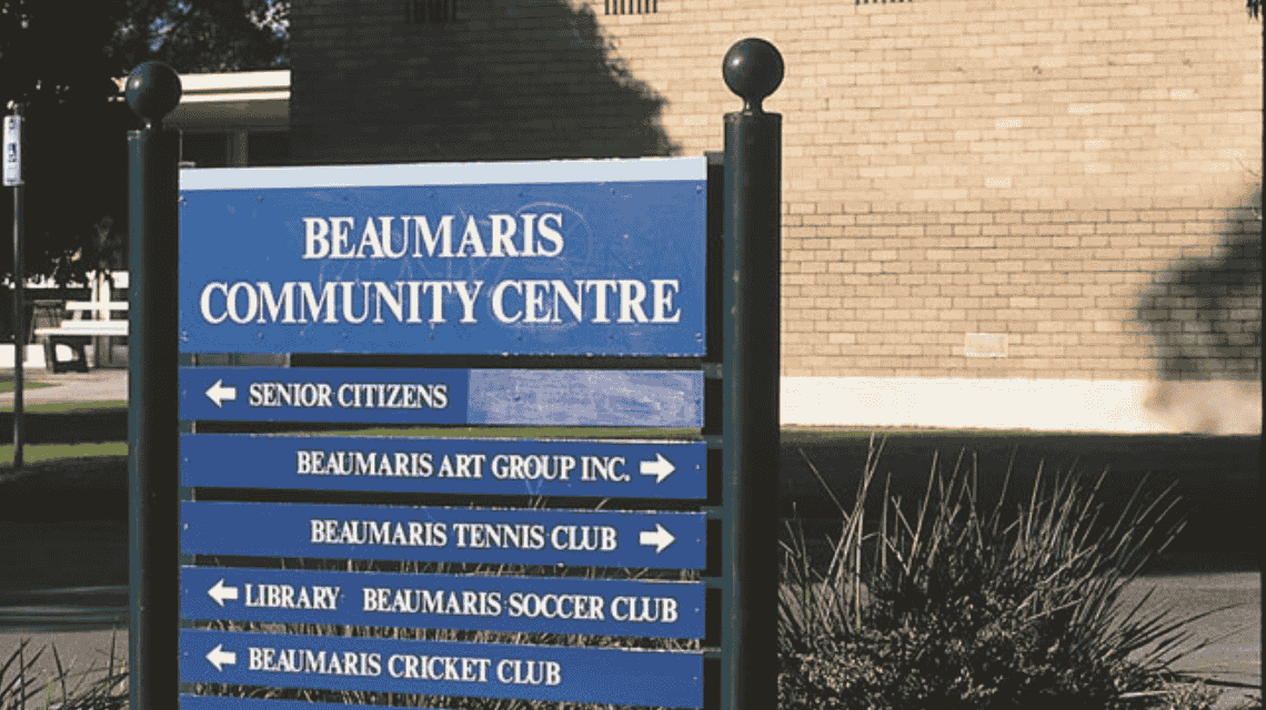 sign board for beaumaris