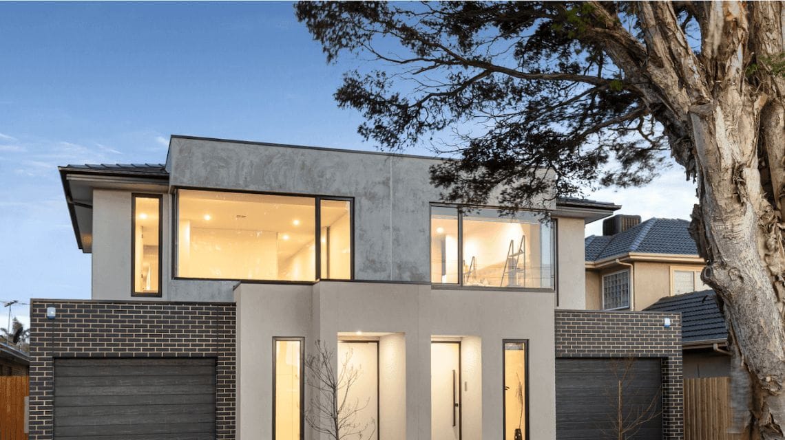 custom home in Sandringham