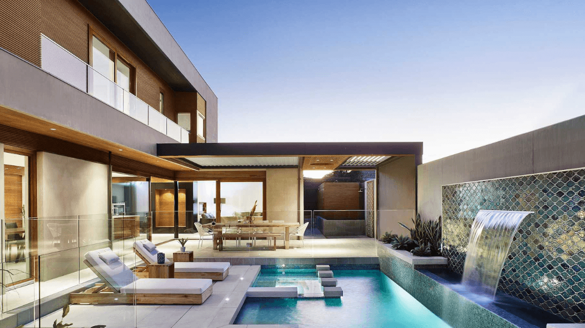 luxury custom home in Sandringham