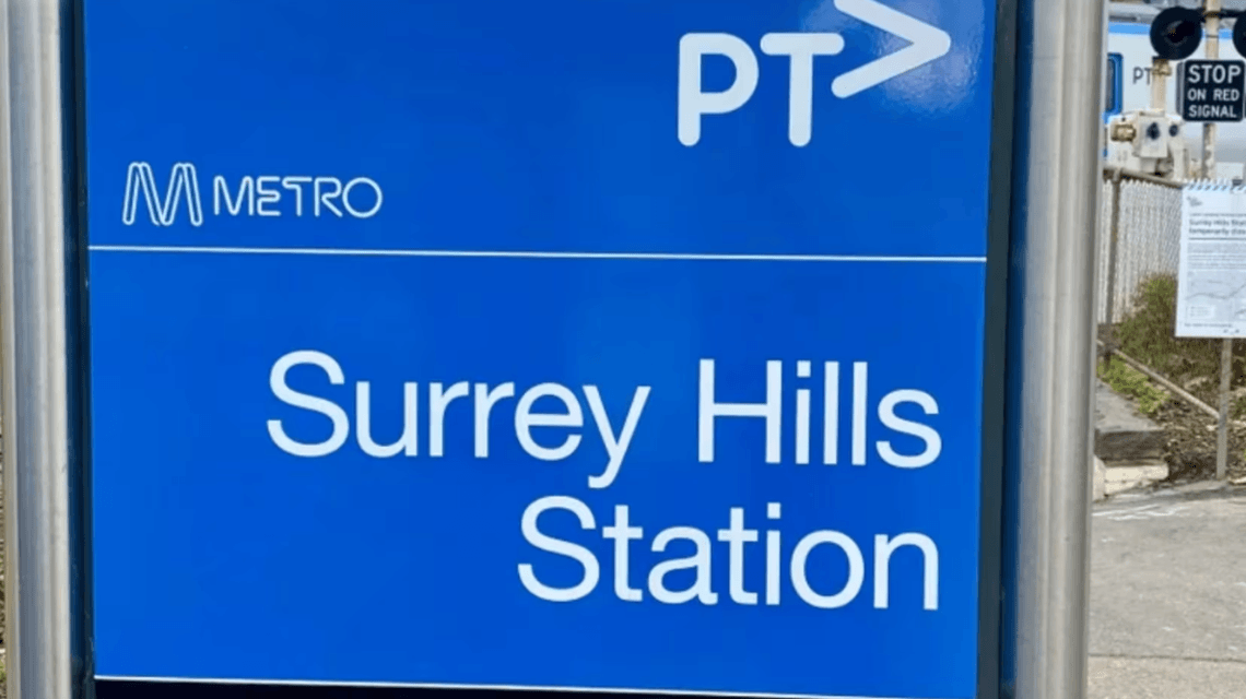 Surrey hills station