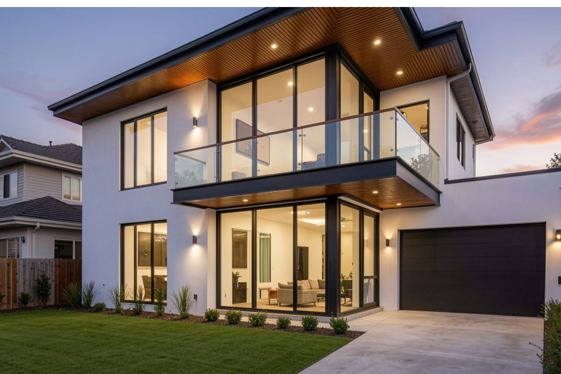 Custom home built by Arch10 in Melbourne